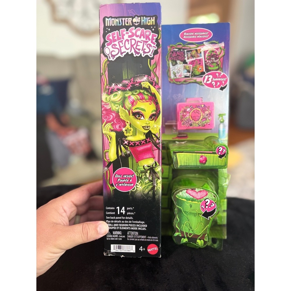 Monster High Self-Scare Secrets Venus McFlytrap Doll G3 Mattel JHK45 New